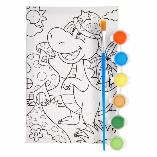 Schilderen op Nummer Schilderset - Set van 12 Schilderijen