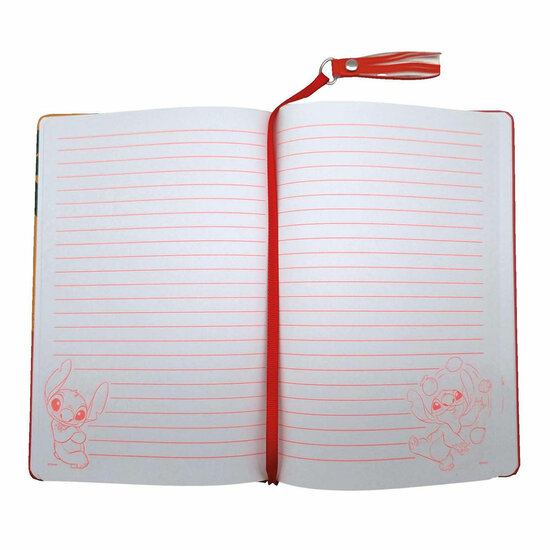 Stitch Notitieboek Glitter Watermeloen