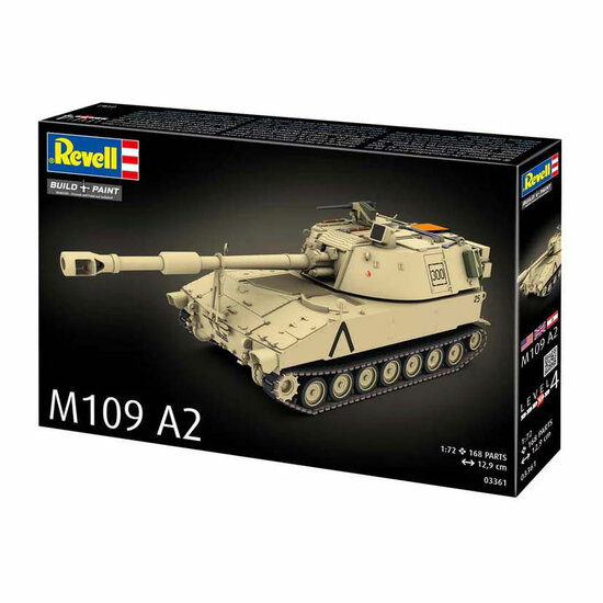 Revell Modelbouwpakket - M109 A2 1:72 - 168dlg.