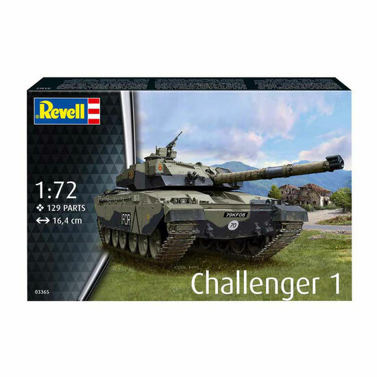 Revell Modelbouwpakket - Challenger 1 1:72 - 129dlg.