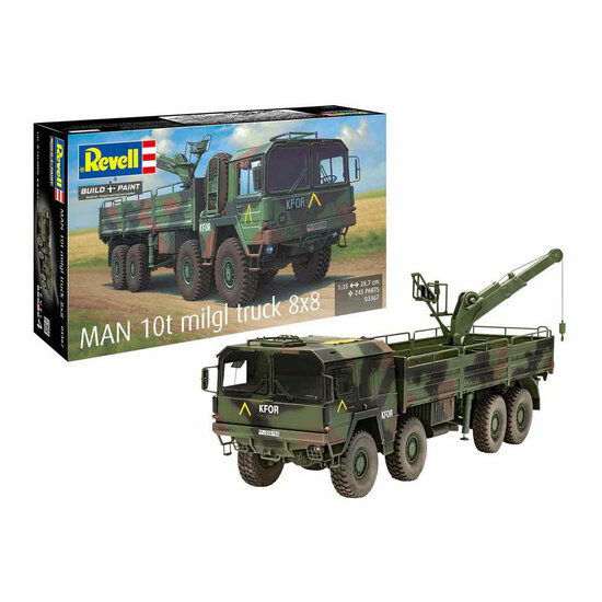Revell Modelbouwpakket - MAN 10t milgl truck 8x8 1:35 - 245dlg.