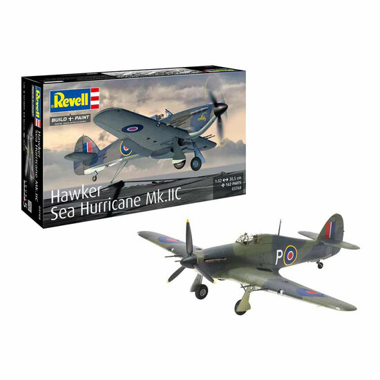 Revell Modelbouwpakket - Hawker Sea Hurricane Mk.IIC 1:32 - 162dlg.