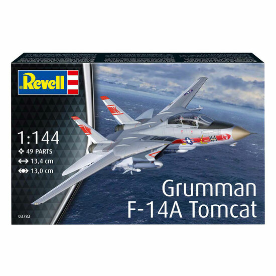 Revell Modelbouwpakket - Grumman F-14A Tomcat 1:144 - 49dlg.