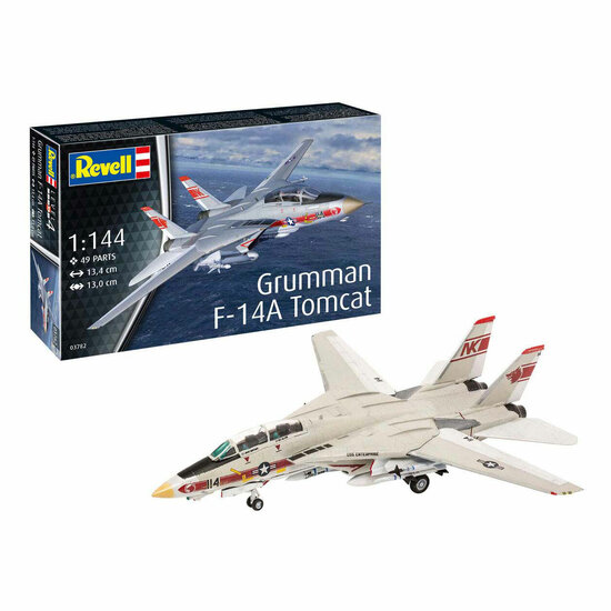 Revell Modelbouwpakket - Grumman F-14A Tomcat 1:144 - 49dlg.