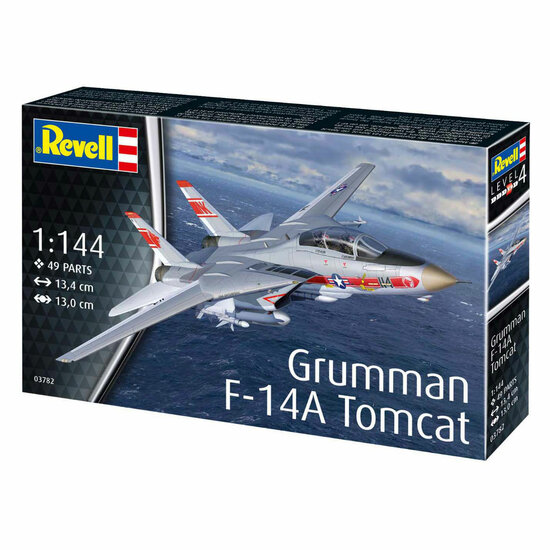 Revell Modelbouwpakket - Grumman F-14A Tomcat 1:144 - 49dlg.