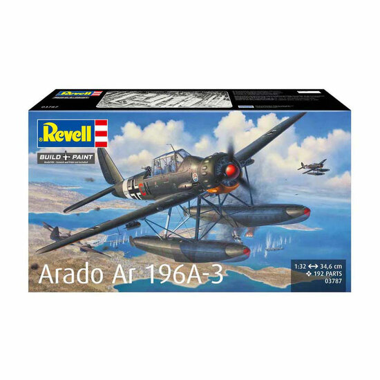 Revell Modelbouwpakket - Arado Ar196A-3 Seaplane 1:32 - 192dlg.