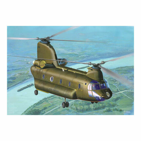 Revell Modelbouwpakket - CH-47D Chinook 1:144 - 104dlg.