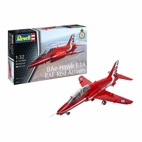 Revell Modelbouwpakket - BAe Hawk T.1A - Red Arrows 1:32 - 170dlg.