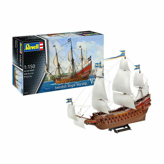 Revell Modelbouwpakket - Swedish Regal Ship VASA 1:150 - 330dlg.