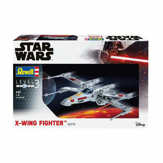 Revell Modelbouwpakket Star Wars - X-Wing Fighter 1:57 - 38dlg.