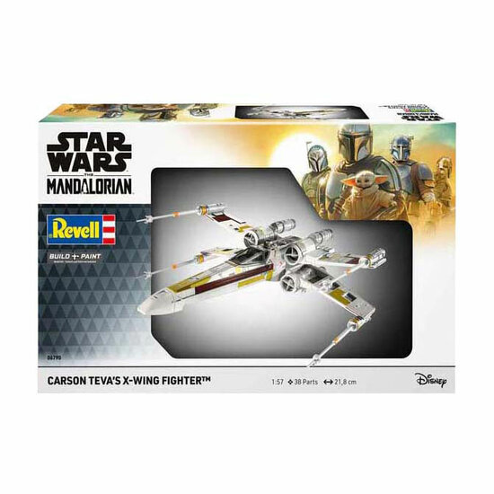 Revell Modelbouwpakket Star Wars - The Mandalorian: X-wing of Carson Teva 1:57 - 38dlg.