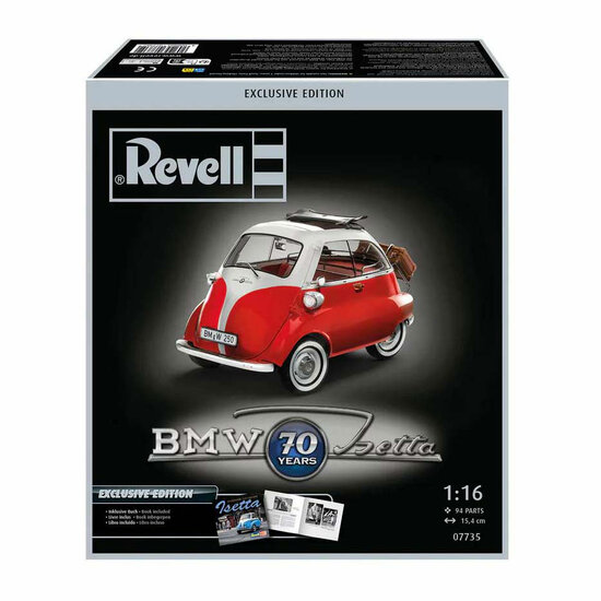 Revell Modelbouwpakket - BMW Isetta 250 - 70 Years of the Isetta 1:16 - 94dlg.