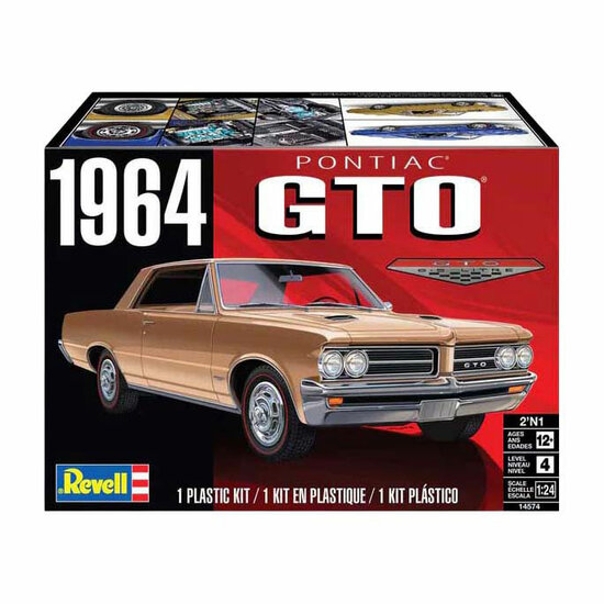 Revell Modelbouwpakket  - '64 GTO 1:24