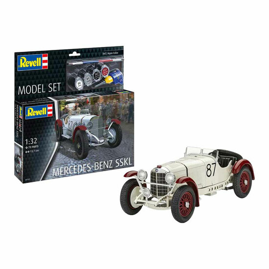 Revell Modelbouwpakket - Mercedes-Benz SSKL 1:32 - 79dlg.