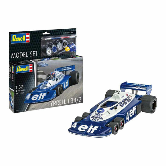 Revell Modelbouwpakket - Tyrrel P34/2 1:32 - 105dlg.