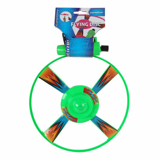 Gametime Vliegende Schijf met Trekkoord - 26cm