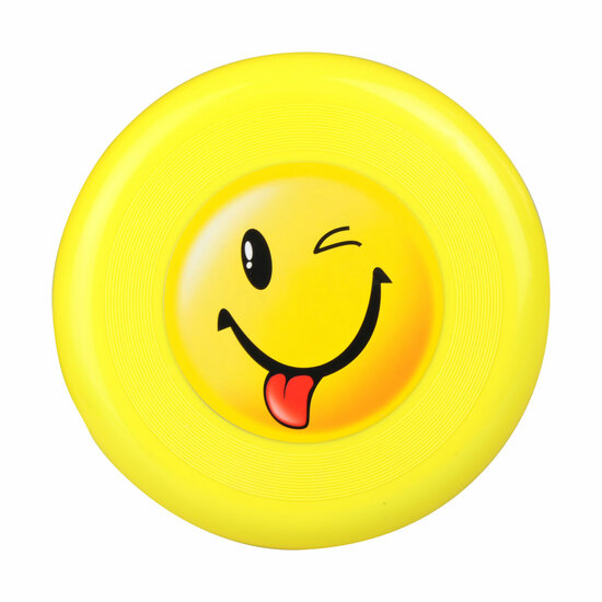 Frisbee met Lachgezicht