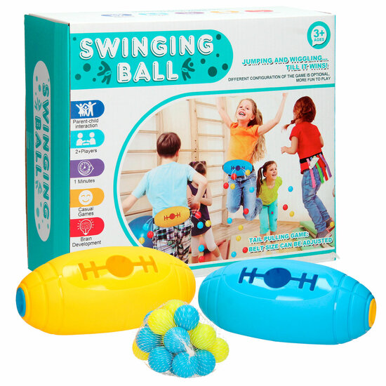 2-in-1 Spel: Lintjes pakken &amp; Swingbal