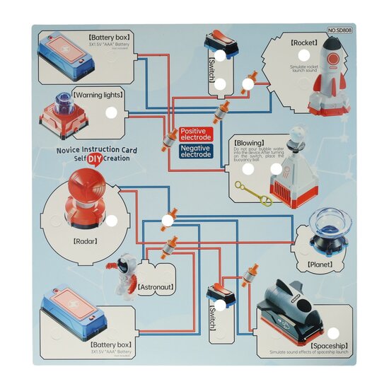 Science Electronics Elektro Bouwset Ruimte