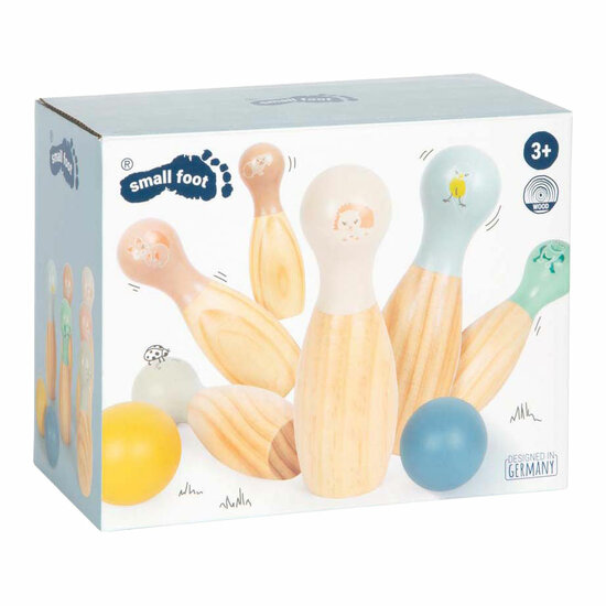 Small Foot - Bowlingspel Garden Buddies - 8dlg.