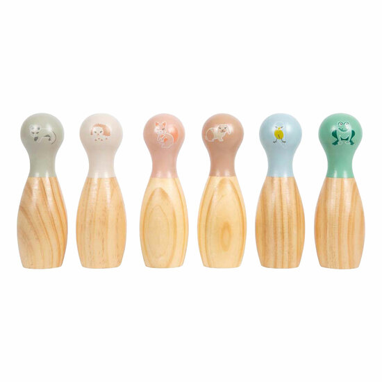 Small Foot - Bowlingspel Garden Buddies - 8dlg.