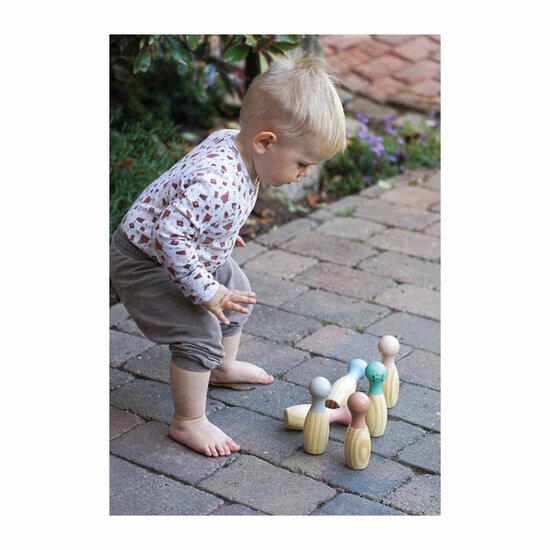 Small Foot - Bowlingspel Garden Buddies - 8dlg.