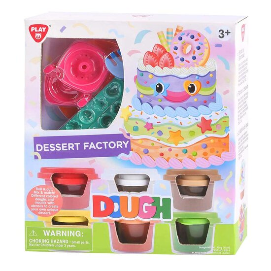 Playgo Toetjes Kleiset - 6 Kleipotjes