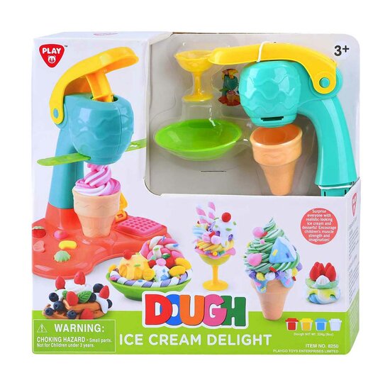 Playgo Heerlijke IJsjes Kleiset - 4 Kleipotjes