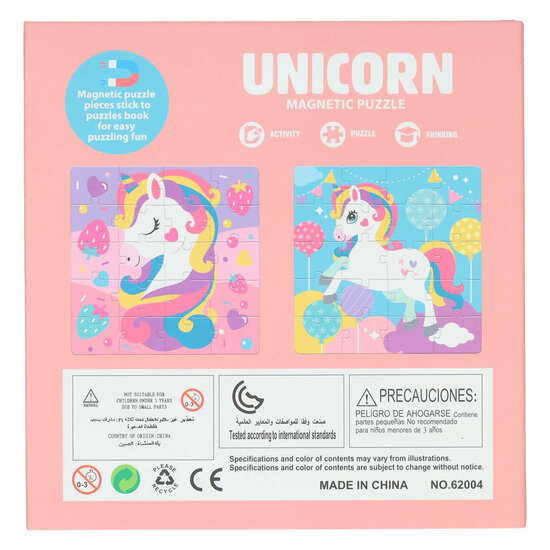 Magnetisch Puzzelboek Eenhoorn