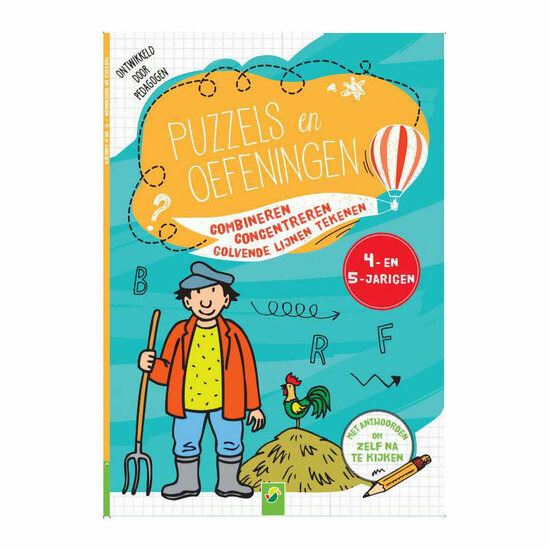 Puzzels en Oefeningen - 4-5 Jaar