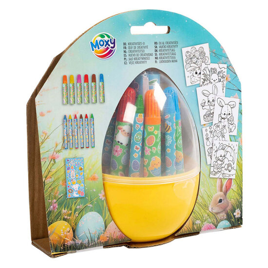 Set Knutselen met Pasen - Incl. Markers en Krijtjes