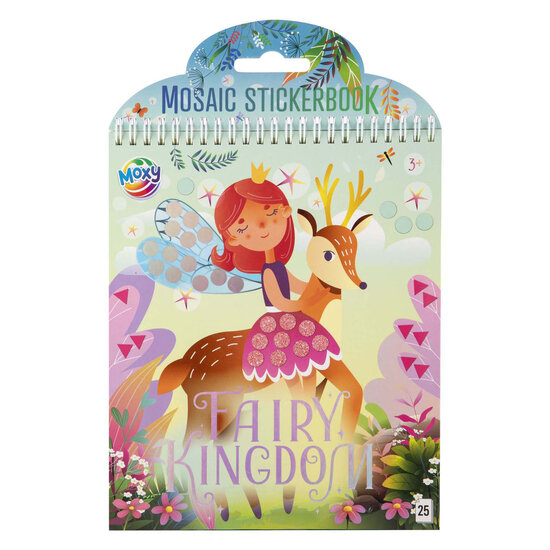 Luxe Moza&iuml;ek Stickerboek Fee&euml;n -25 Vellen