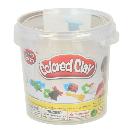 Kleiset in Opbergbox Uitsteekvormen Kerst - 12 Kleuren Klei