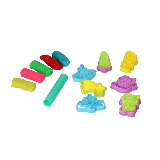 Kleiset Ruimtevaart - 5 Kleuren Klei