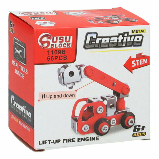 Metalen Bouwpakket Brandweer Voertuig