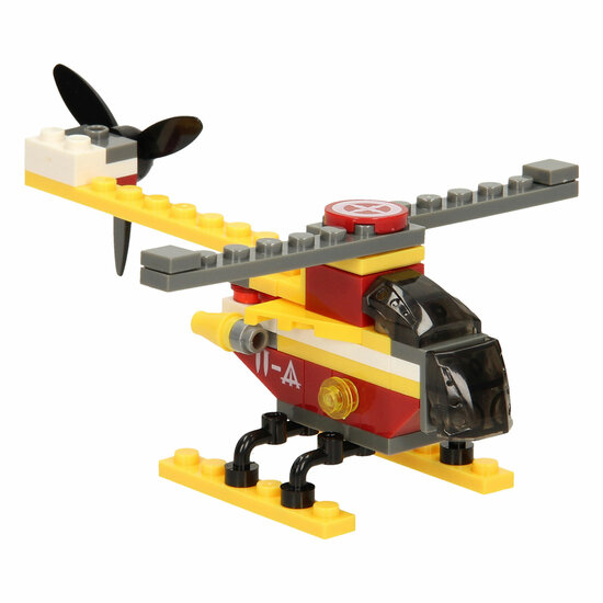 Bouwset Vliegtuigen en Boot 3in1 - 52dlg.