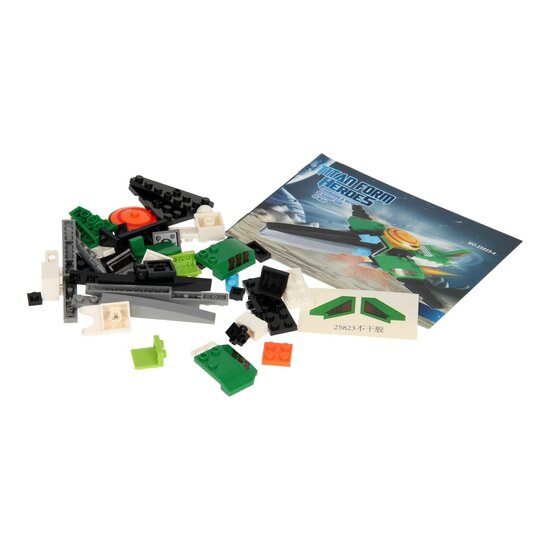 Bouwset Titan Heroes - Space Groen, 51dlg.