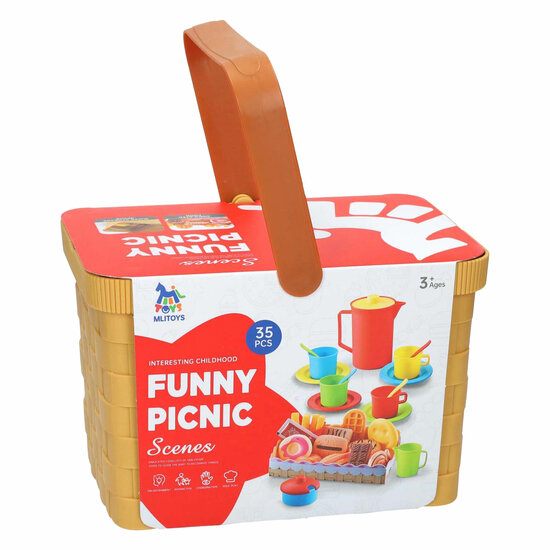 Picknickmand Gevuld
