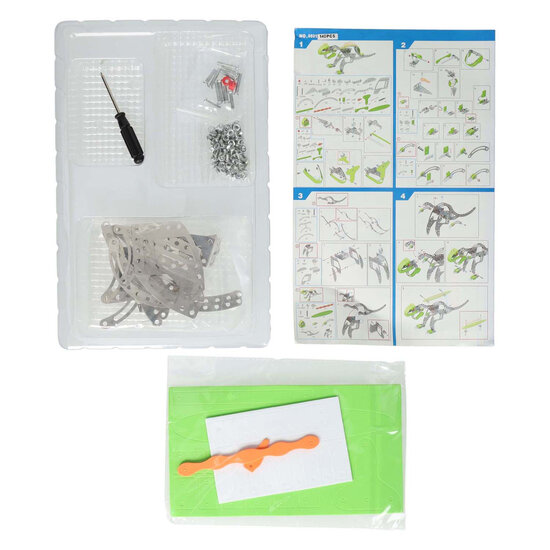 Metalen Bouwset Dino T-Rex