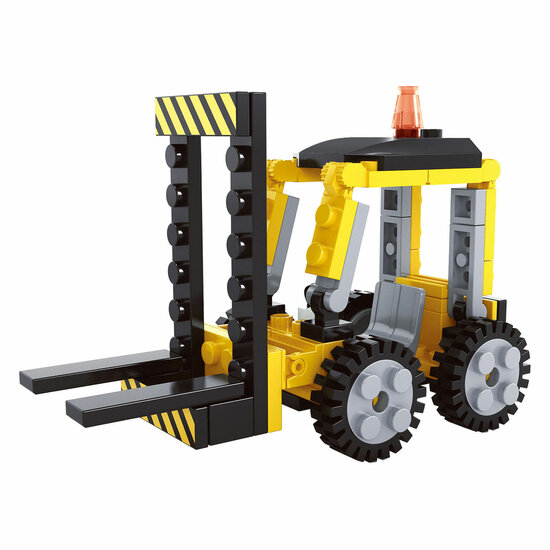 Bouwset Constructie Heftruck - 74dlg.