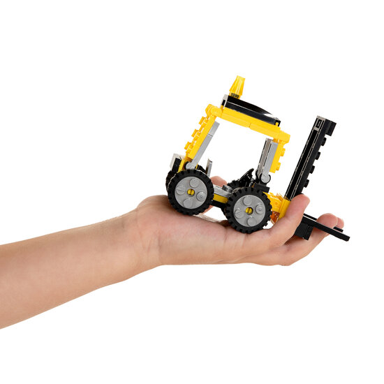 Bouwset Constructie Heftruck - 74dlg.
