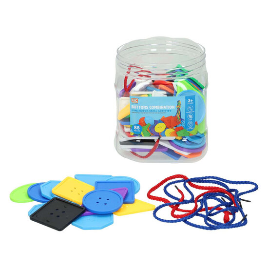 Rijgknopen in Box, 88dlg.