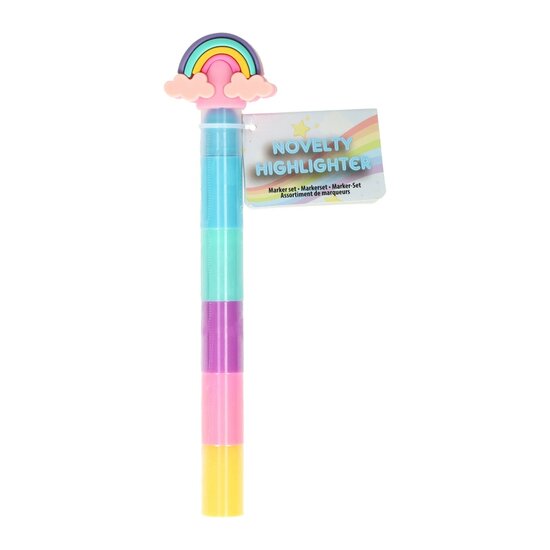 Stapelbare Markeerstiftjes 5 in 1