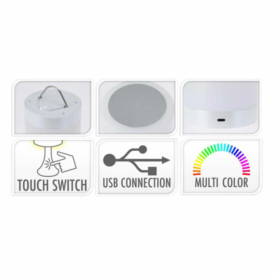 Oplaadbare Touch Lamp