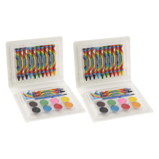Klein Kleur- en Verfkoffertje, 22dlg.