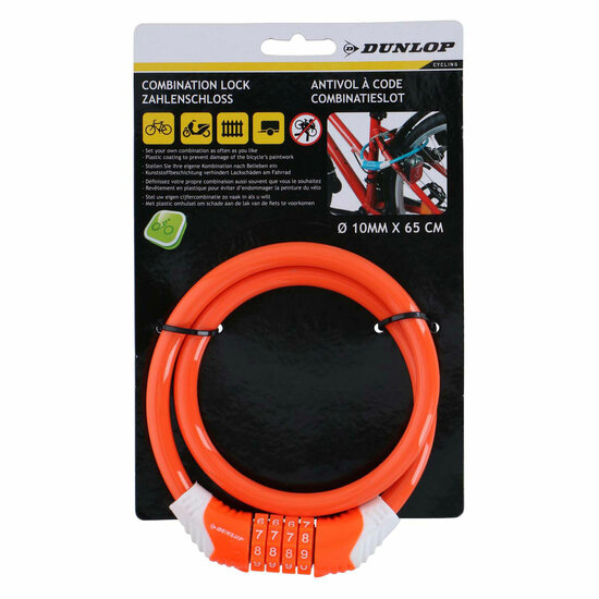 Cijferkettingslot Dunlop