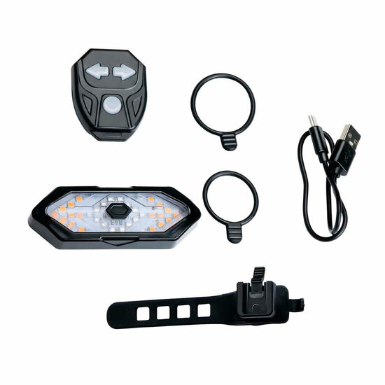 Fietslamp met Richtingaanwijzer