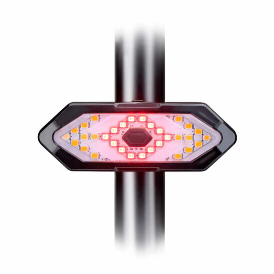 Fietslamp met Richtingaanwijzer