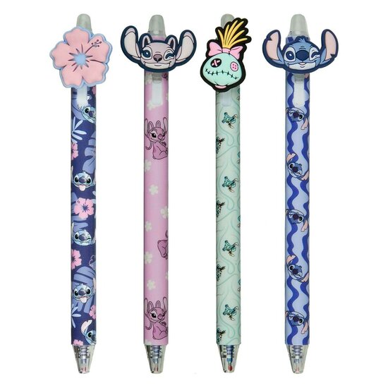 Uitwisbare Gelpen met Lilo &amp; Stitch-Topper