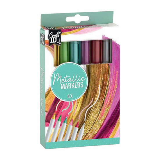 Metallic Markers - 6st.